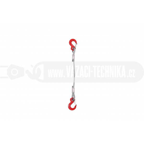 obrázek Vázací lano hák-hák pr.28 mm