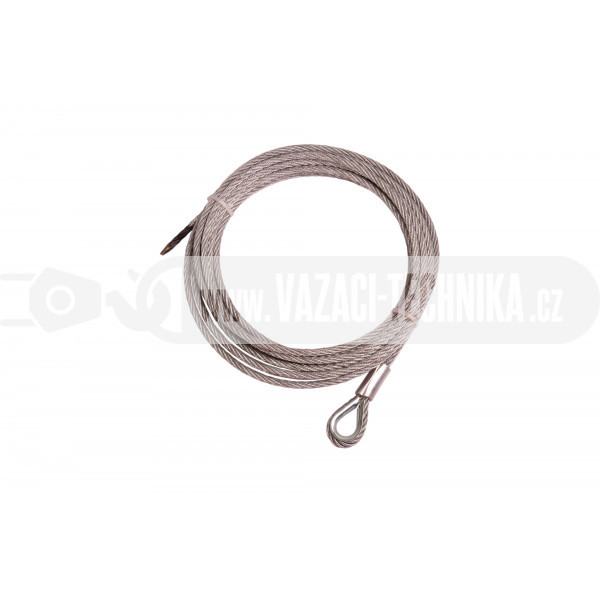 obrázek Navijákové lano STANDARD pr.8 mm s očnicí