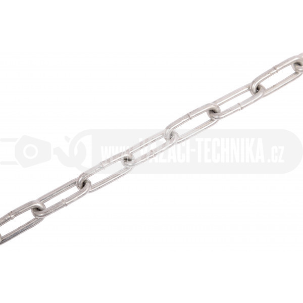 obrázek Zinkovaný řetěz- dlouhý článek pr.10 mm 1 m