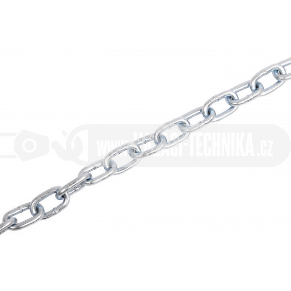 obrázek Zinkovaný řetěz- polodlouhý článek pr.5 mm 0,95 m