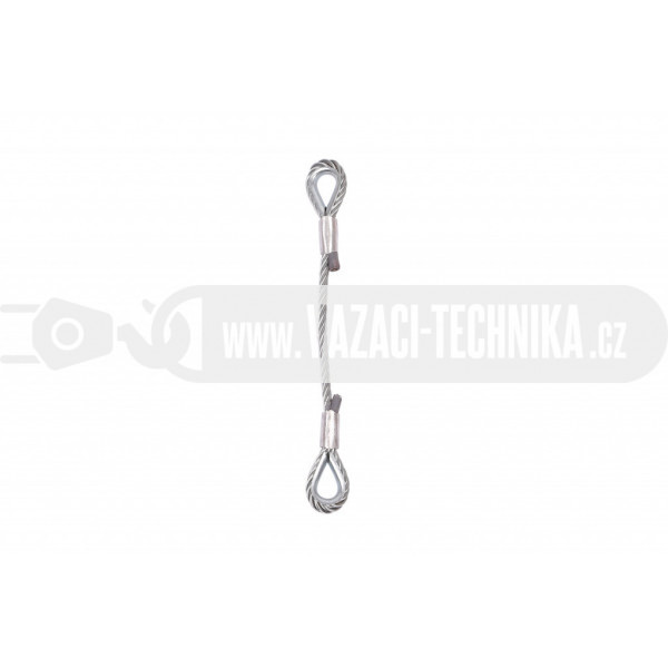 obrázek Vázací lano očnice-očnice pr.28 mm 3,7 m